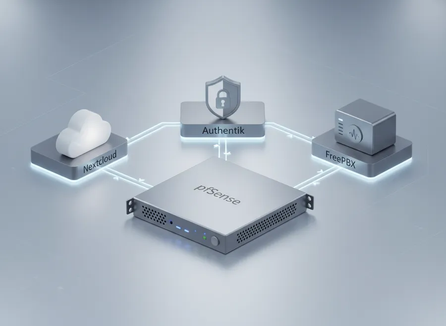 Suite Open Source - Nextcloud, Mailcow, Proxmox